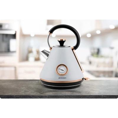 Berdsen 370102 Rýchlovarná kanvica BD-701 s teplomerom 1,7 l - sivá