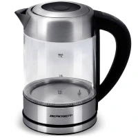Berdsen BD-714 Sklenená rýchlovarná kanvica s reguláciou teploty, 1,7 l, 2200 W