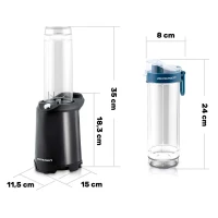 Berdsen 375200 Smoothie mixér BD-752 350 W - čierny