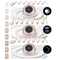 Nukido NK-963 Třífázová elektrická odsávačka mateřského mléka, růžová