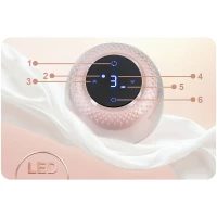 Nukido NK-963 Třífázová elektrická odsávačka mateřského mléka, růžová