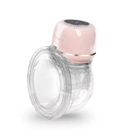 Nukido NK-963 Třífázová elektrická odsávačka mateřského mléka, růžová