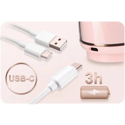 Nukido NK-963 Třífázová elektrická odsávačka mateřského mléka, růžová