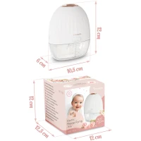 Nukido NK-964 Elektrická odsávačka mateřského mléka třífázová, bílá