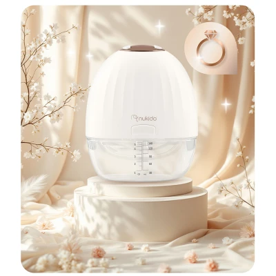 Nukido NK-964 Elektrická odsávačka mateřského mléka třífázová, bílá