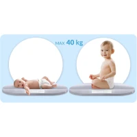 Nukido NK-950 Elektronická váha pro kojence, šedá