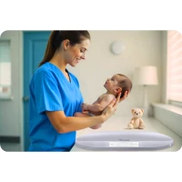 Nukido NK-950 Elektronická váha pro kojence, šedá