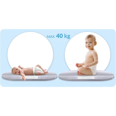 Nukido NK-950 Elektronická váha pro kojence, šedá