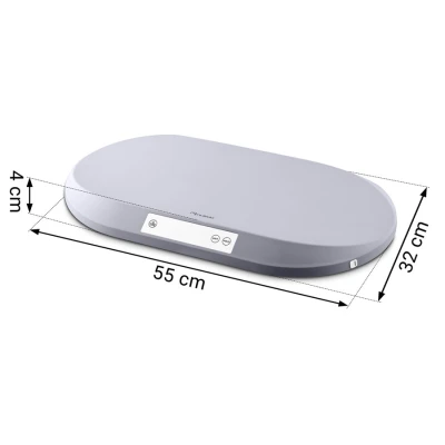 Nukido NK-950 Elektronická váha pro kojence, šedá