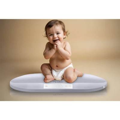 Nukido NK-950 Elektronická váha pro kojence, šedá