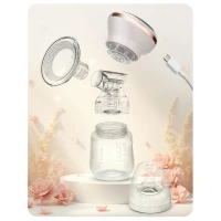 Nukido NK-960 Elektrická třífázová odsávačka mateřského mléka, bílá