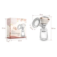 Nukido NK-960 Elektrická třífázová odsávačka mateřského mléka, bílá