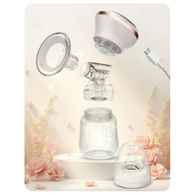 Nukido NK-960 Elektrická třífázová odsávačka mateřského mléka, bílá