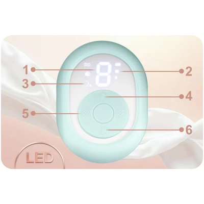 Elektrická trojfázová odsávačka mlieka Nukido NK-962, tyrkysová