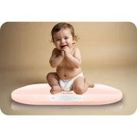 Nukido NK-950 Elektronická kojenecká váha, růžová