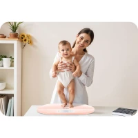 Nukido NK-950 Elektronická kojenecká váha, růžová