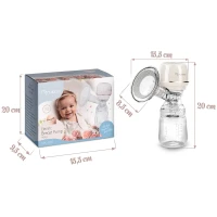 Nukido NK-961 Elektrická třífázová odsávačka mateřského mléka, bílá