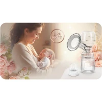 Nukido NK-961 Elektrická třífázová odsávačka mateřského mléka, bílá