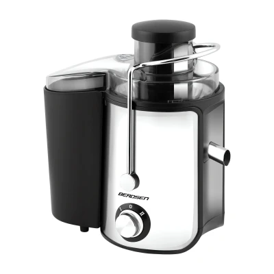 Odšťavovač Berdsen BD-750 1000 W, 85 dB, 1,4 l + 0,5 l, čierny a strieborný