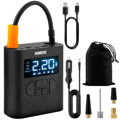 Humberg HM-252 Bezdrátová elektrická pumpa (mini kompresor), 6000 mAh, 20 - 22 l/min