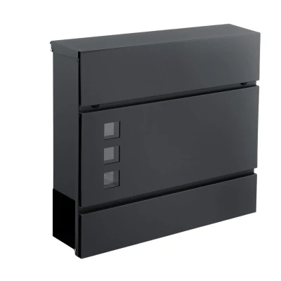Humberg HM-863 Poštová schránka 37×37×10,5 cm, antracitová