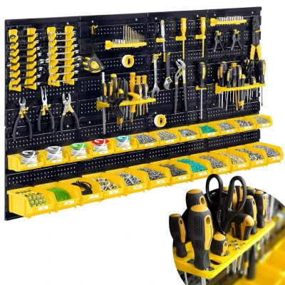 Humberg HM-580 Dielenská doska s organizérom 128 x 76 cm, čierna a žltá