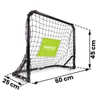 Neo-Sport NS-461 Sada futbalových bránok 60×45×25 cm, 2 ks