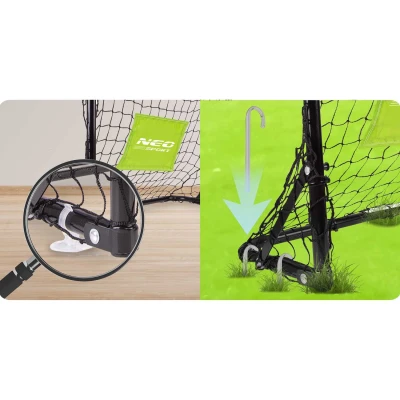 Neo-Sport NS-461 Sada futbalových bránok 60×45×25 cm, 2 ks