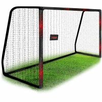 Neo-Sport NS-473 Fotbalová branka 300 x 200 x 120 cm, černo-červená