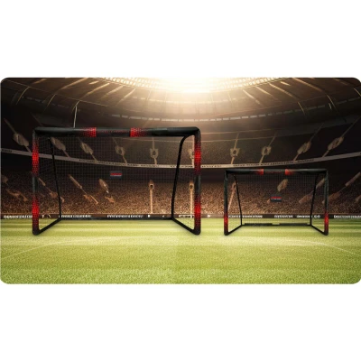 Neo-Sport NS-473 Fotbalová branka 300 x 200 x 120 cm, černo-červená