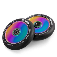 SOKE 1668 Kolečka na koloběžku 110 mm plná Rainbow - 2 ks