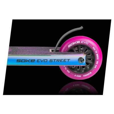 SOKE 1645 Freestyle kolobežka EVO STREET black neochrome