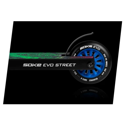 SOKE 1647 Freestyle kolobežka EVO Street Black Rainbow