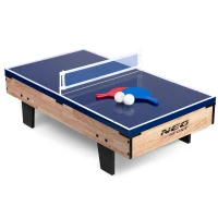 Hrací stôl Neo-Sport NS-800 4 v 1, 80 × 43 × 30 cm, drevený