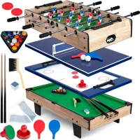 Hrací stôl Neo-Sport NS-800 4 v 1, 80 × 43 × 30 cm, drevený