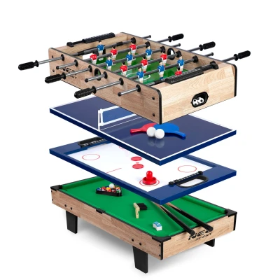 Hrací stôl Neo-Sport NS-800 4 v 1, 80 × 43 × 30 cm, drevený