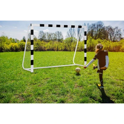 Neo-Sport NS-465 Fotbalová branka 300 x 200 x 90 cm, černo-bílá