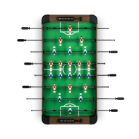 Neo-Sport NS-804 Stolný futbalový stôl, 118×61×79 cm, tmavohnedý