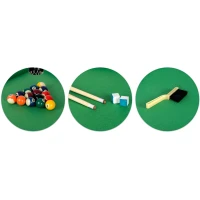 Neo-Sport NS-807 Biliardový stůl, 122 × 61 × 76 cm, tmavě hnědý