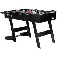 Neo-Sport NS-803 Stolný futbalový stôl, 120 × 60 × 80 cm, čierny