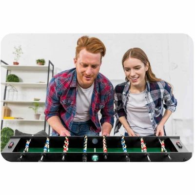 Neo-Sport NS-803 Stolný futbalový stôl, 120 × 60 × 80 cm, čierny