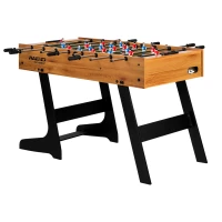 Neo-Sport NS-803 Stůl na stolní fotbálek 120 × 60 × 80 cm, hnědý