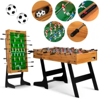 Neo-Sport NS-803 Stůl na stolní fotbálek 120 × 60 × 80 cm, hnědý