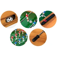 Neo-Sport NS-803 Stůl na stolní fotbálek 120 × 60 × 80 cm, hnědý