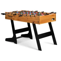 Neo-Sport NS-803 Stůl na stolní fotbálek 120 × 60 × 80 cm, hnědý