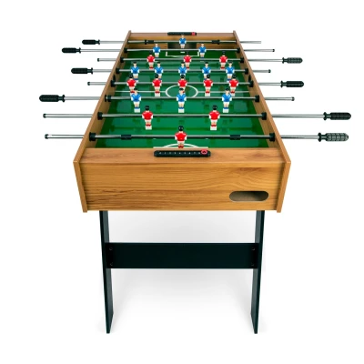 Neo-Sport NS-803 Stůl na stolní fotbálek 120 × 60 × 80 cm, hnědý