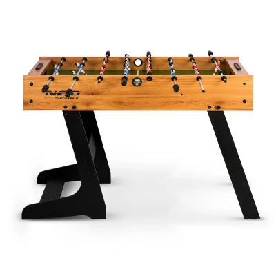 Neo-Sport NS-803 Stůl na stolní fotbálek 120 × 60 × 80 cm, hnědý