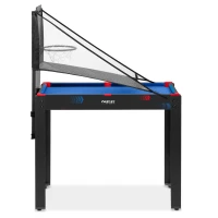 Neo-Sport NS-810 Stůl na hry 5 v 1, 92 × 46 × 73 cm, černý