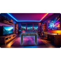 Neo-Sport NS-810 Stůl na hry 5 v 1, 92 × 46 × 73 cm, černý