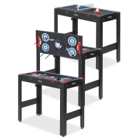 Neo-Sport NS-810 Stůl na hry 5 v 1, 92 × 46 × 73 cm, černý